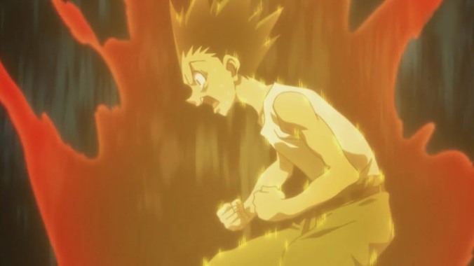 Gon of Hunter x Hunter Begins to Power up